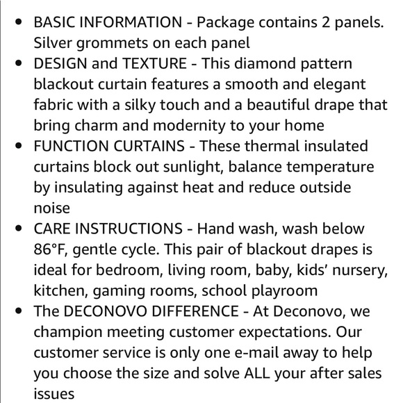 Greyish White with Gold Design 52W X 84L drapes (2 panels per package) - Picture 6 of 7